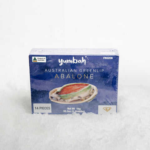 Greenlip Abalone – 14 Piece Box Sashimi Grade (1kg packet)
