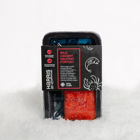 Wild Sockeye Salmon Portion (150g packet)