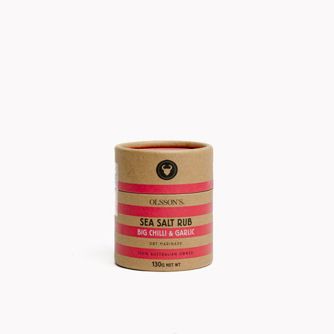 Olsson’s Salt Rub Big Chilli and Garlic (130g)