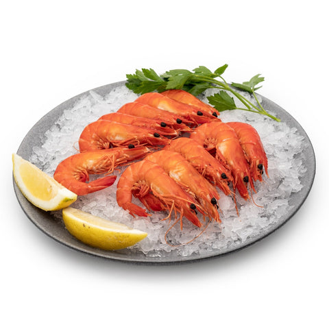 Cooked Tiger Prawns - Large (500g)