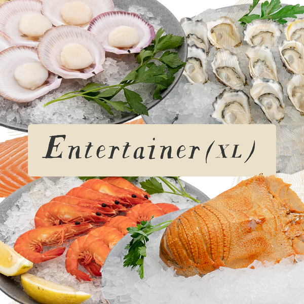Entertainer XL — Bugs, Prawns, Oysters + Sashimi (Premium)