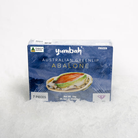 Greenlip Abalone – 7 Piece Box Sashimi Grade (1kg packet)