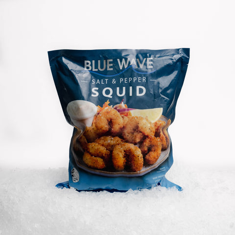 Salt & Pepper Squid Rings (1kg packet)