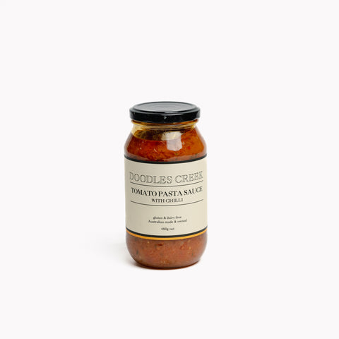 Doodles Creek Pasta Sauce with Chilli (480g)