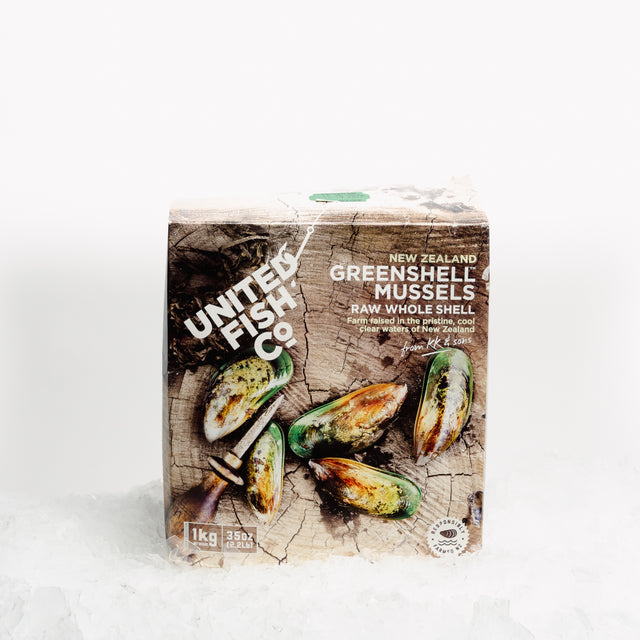 Mussel Whole NZ – Whole (1kg packet) – Astakos