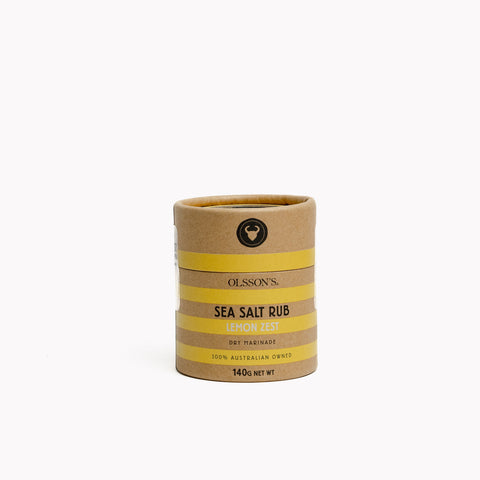 Olsson’s Salt Rub Lemon Zest (130g)